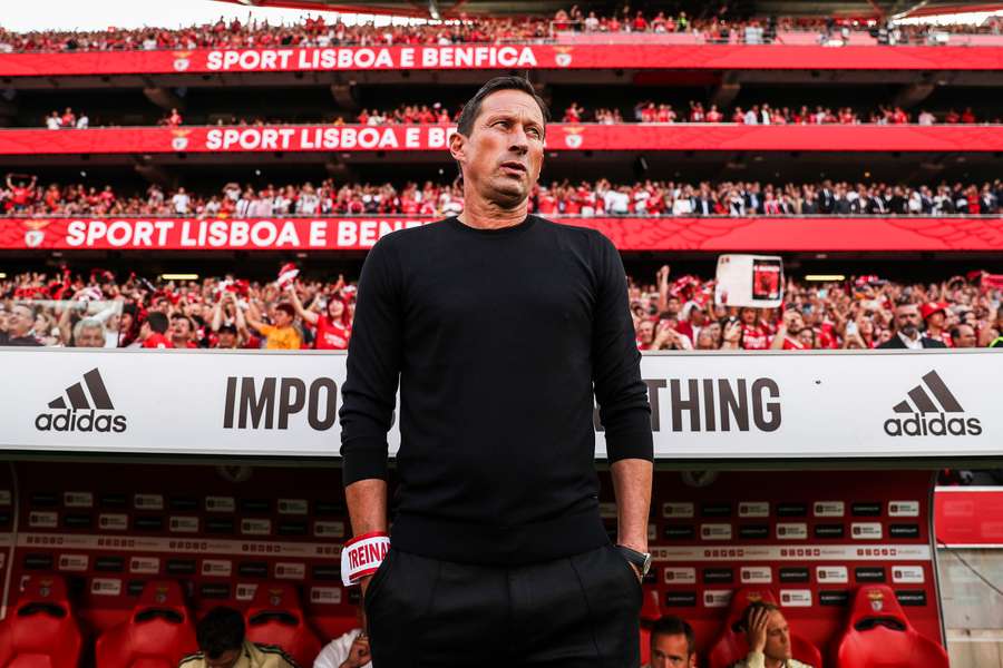 Roger Schmidt, treinador do Benfica