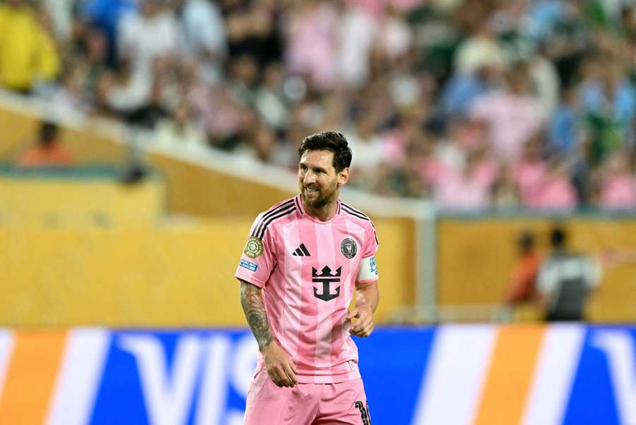 Messi face à Palmeiras.