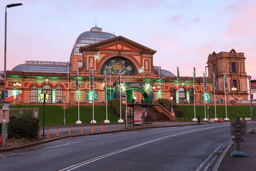 A general view of Alexandra Palace ahead of last year's World Championship