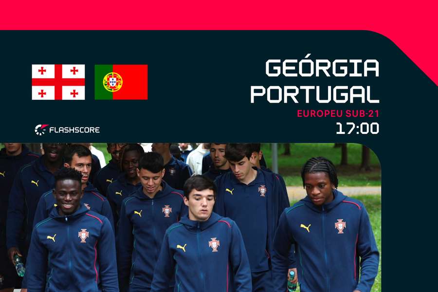 Portugal prepara o duelo contra a Geórgia