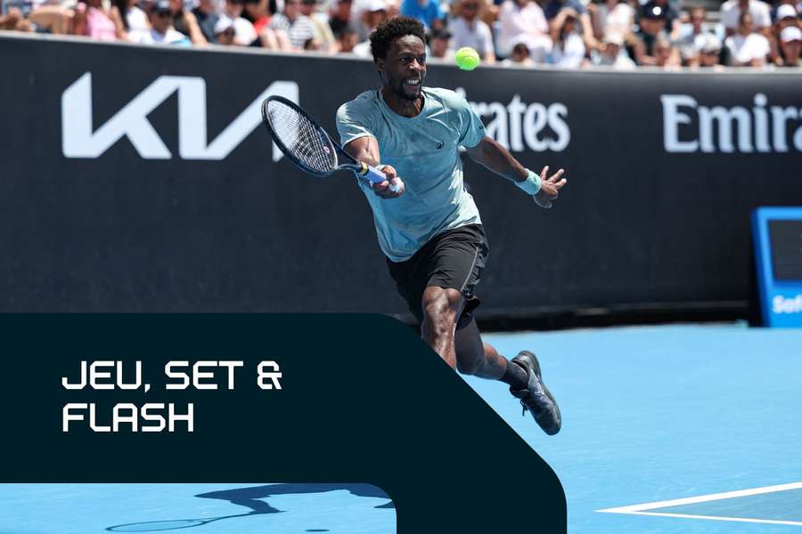 À 38 ans, Monfils est tout simplement bluffant.