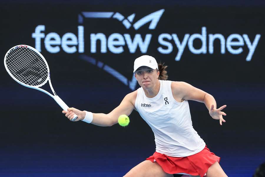 Iga Swiatek is chasing a first Australian Open title