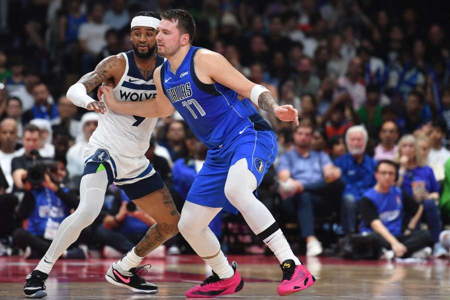 Doncic ao serviço dos Dallas Mavericks 