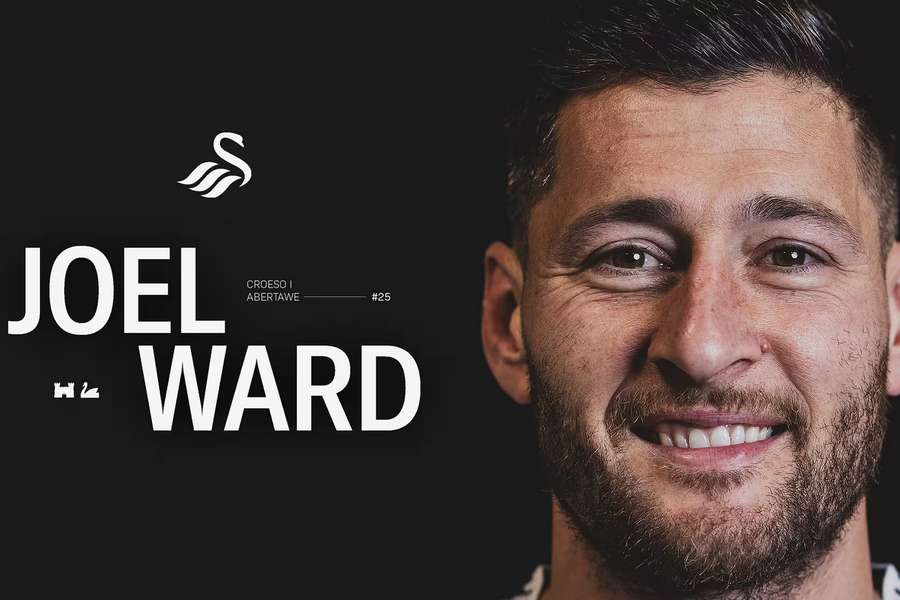 DONE DEAL: Joel Ward joins Swansea City on a deal until the end of the season