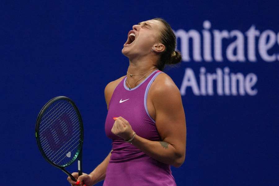 Aryna Sabalenka conseguiu!