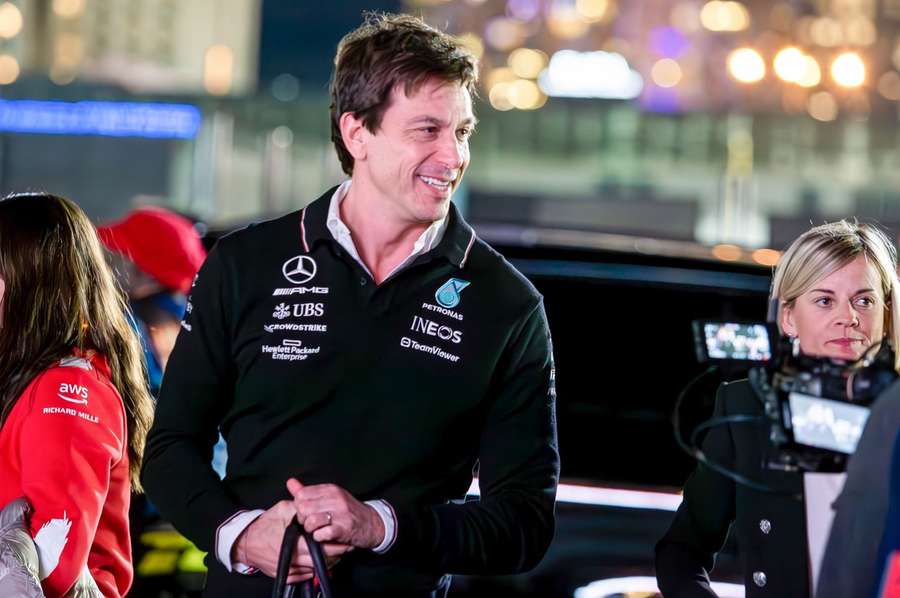 Toto Wolff is prima op zijn plek bij Mercedes