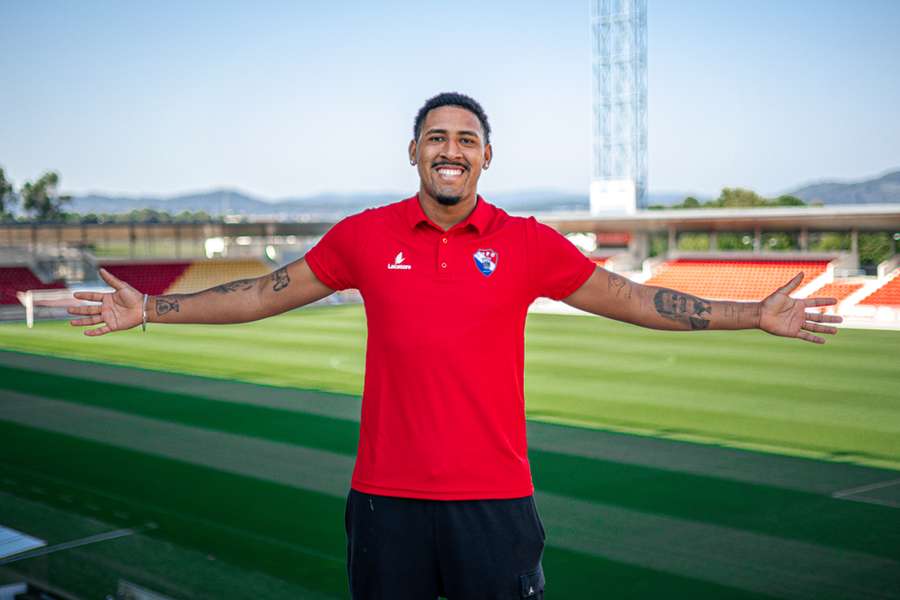 Jesús Castillo no Estádio Cidade de Barcelos