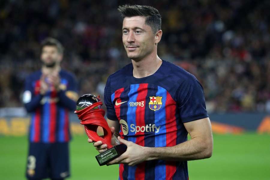 Lewandowski va primi Gheata de Aur, miercuri, la Barcelona