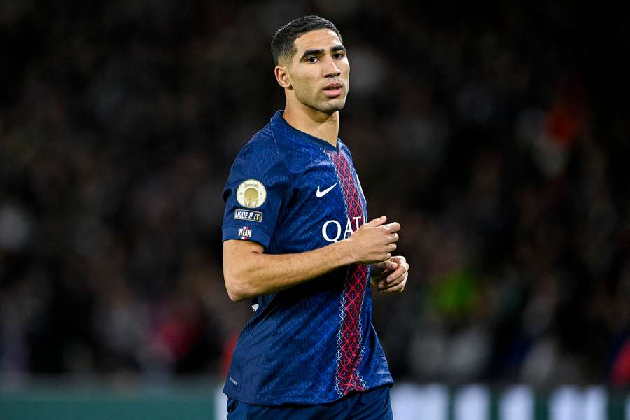 Achraf Hakimi (PSG și Maroc) a disputat în sezonul trecut 69 de partide