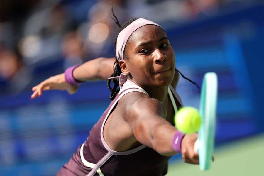 Gauff extended her winning streak to nine matches