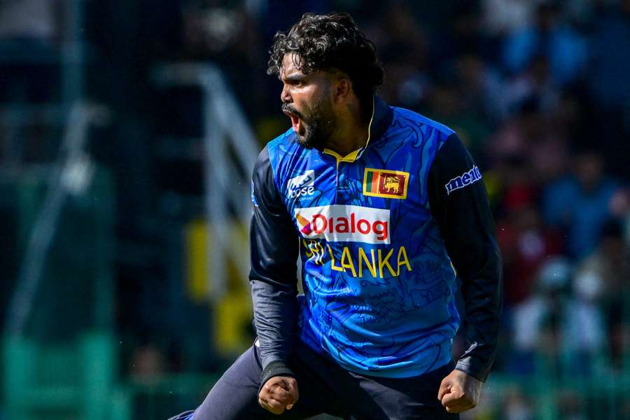 Wanindu Hasaranga has not recovered from a hamstring injury picked up lastmonth against Bangladesh. 