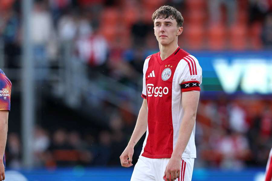 Youri Baas em ação pelo Ajax Youri Baas em ação pelo Ajax