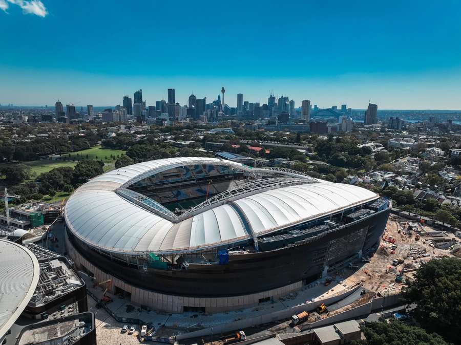 O Allianz Stadium, o novo estádio do Sydney FC, também acolheu jogos do Campeonato do Mundo de Futebol Feminino de 2023
