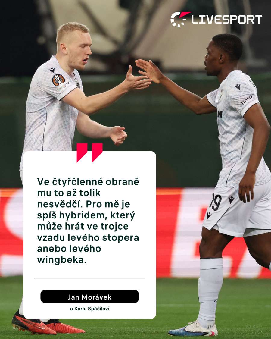 Jan Morávek o Karlu Spáčilovi. Jan Morávek o Karlu Spáčilovi.