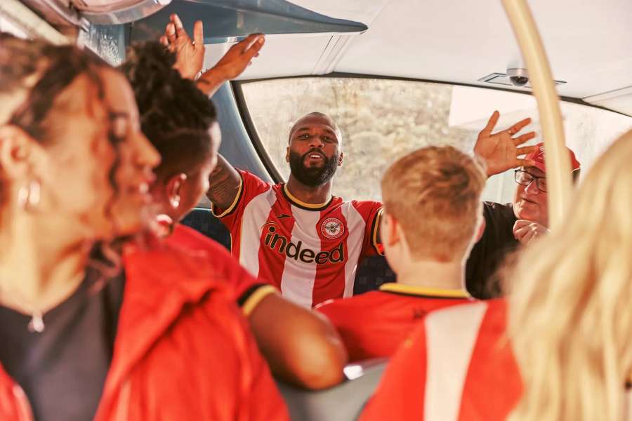 Brentford home kit Brentford home kit