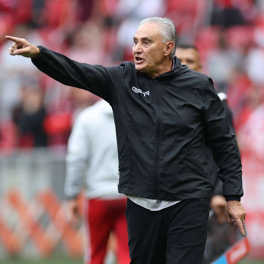 Tite no Internacional 3x0 Botafogo