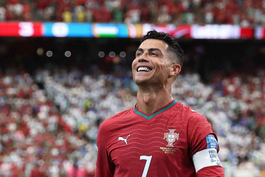 Cristiano Ronaldo, protagonista nella vittoria del Portogallo.