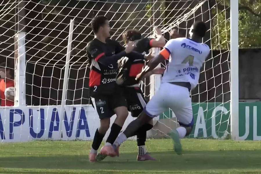Incidente registou-se entre o Batel e o Nacional Atlético Clube