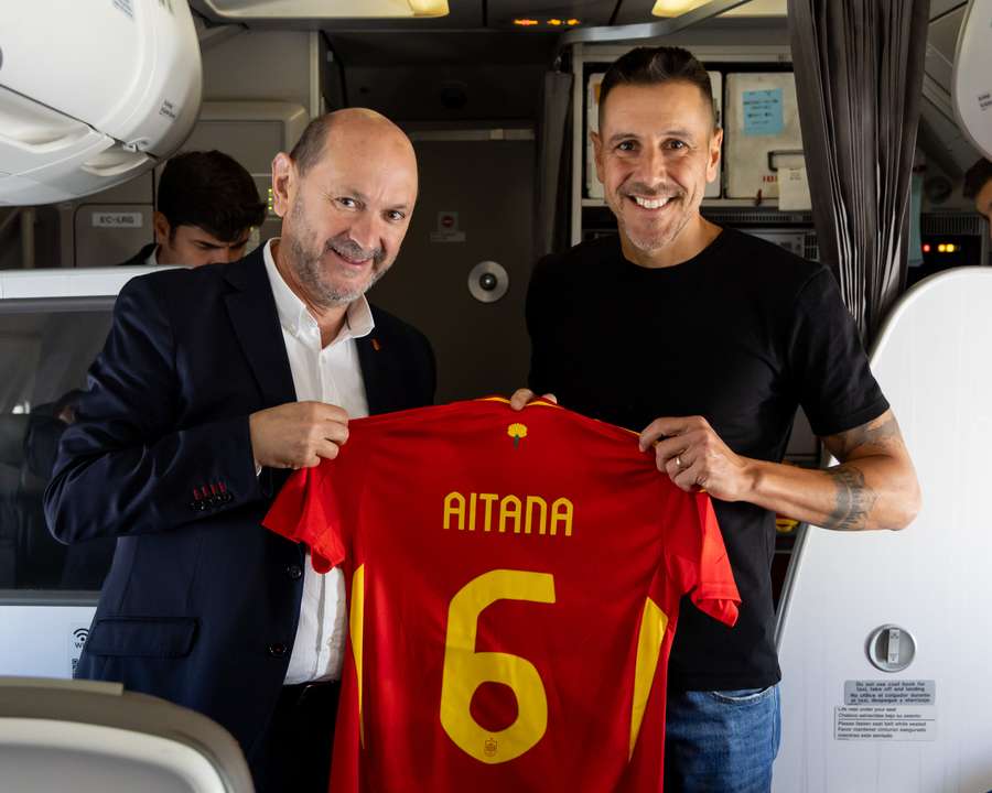 La camiseta de Aitana Bonmatí