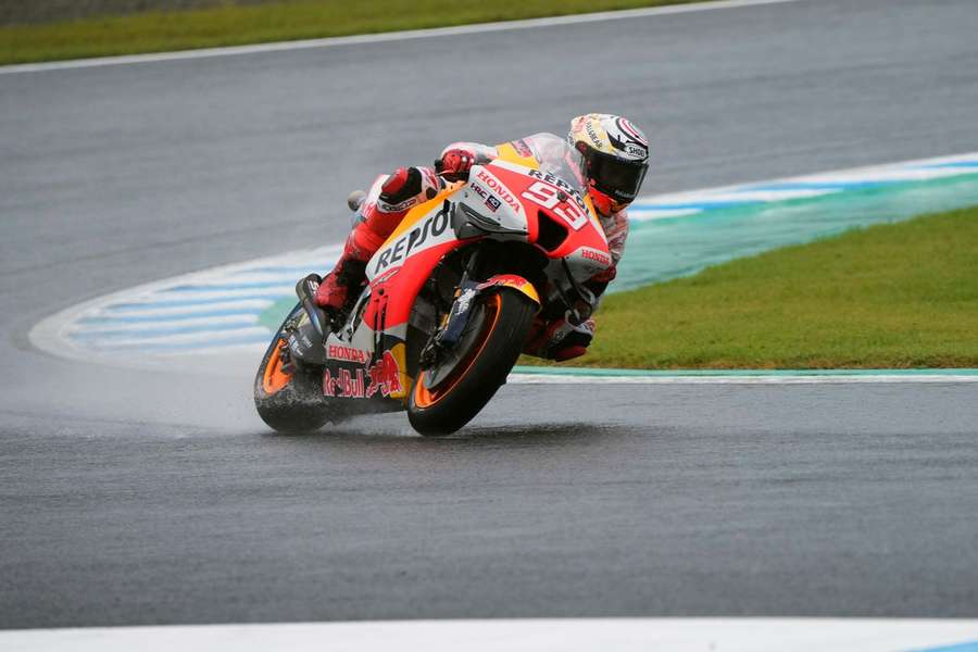 Svetový šampión MotoGP Márquez v snahe dostať sa späť na vrchol.