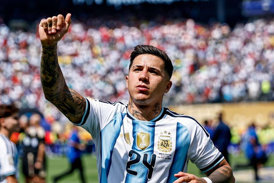 Enzo Fernandez a fost eliminat în finala Cupei Mondiale dintre Spania și Argentina