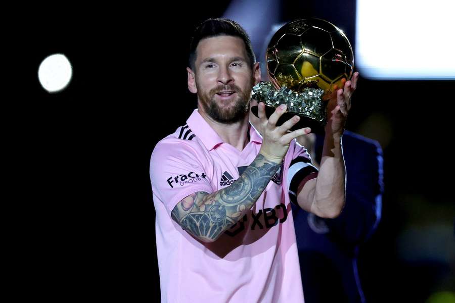 Lionel Messi foi o jogador que venceu mais vezes a Bola de Ouro