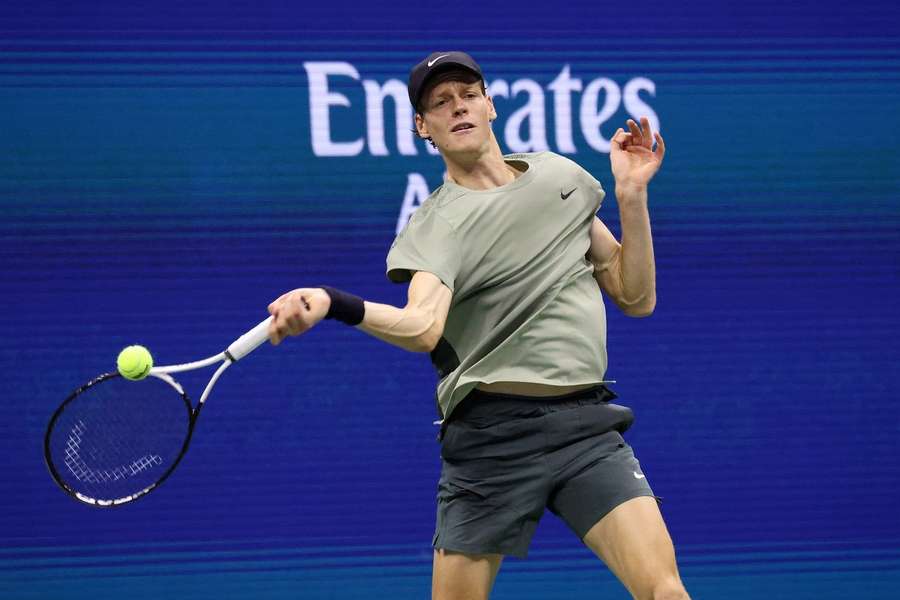 Sinner participa en el US Open