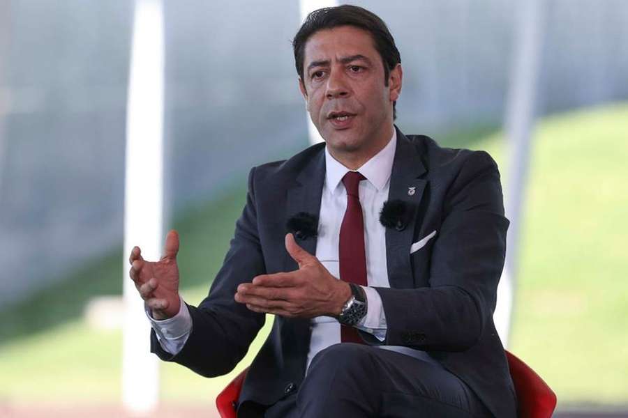 Rui Costa, presidente do Benfica