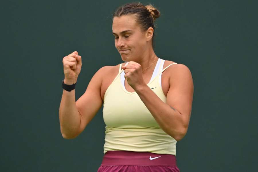 Sabalenka says some of her locker room relations have been strained