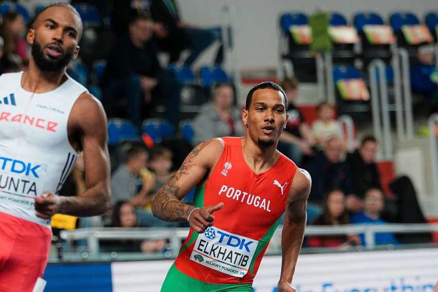 Omar Elkhatib terminou a prova com o tempo de 46.56s