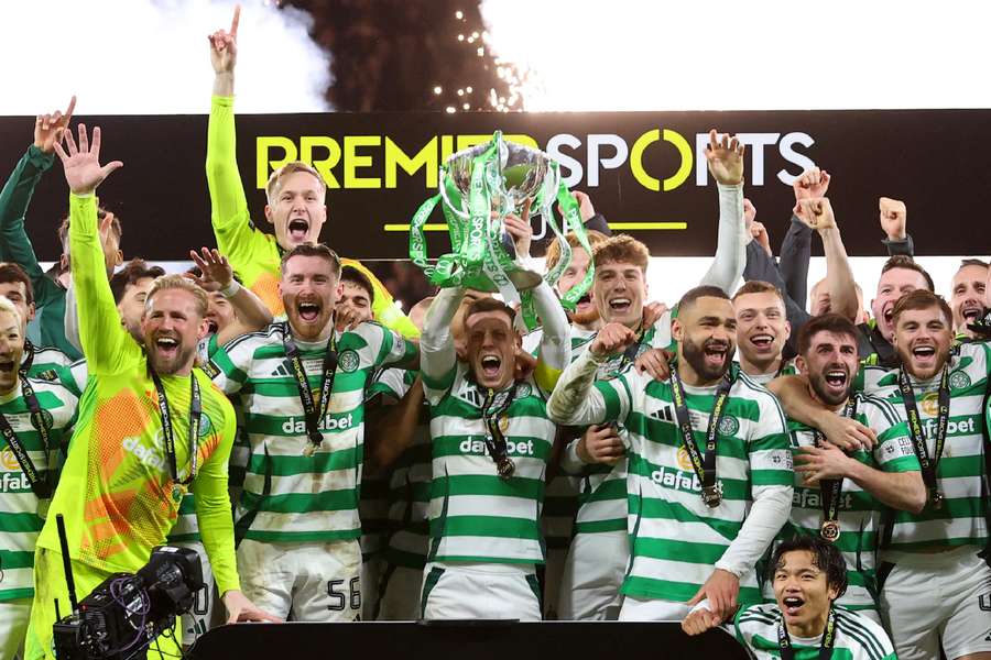 Celtic lift the Scottish League Cup