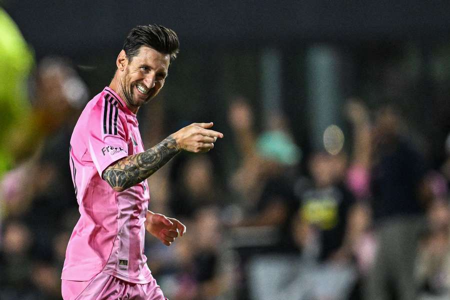 Messi em ação pelo Inter Miami