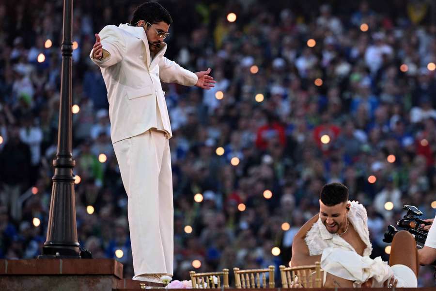 Bad Bunny au Super Bowl.