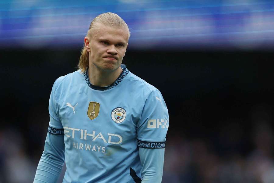 Atacantul Erling Haaland de la Manchester City