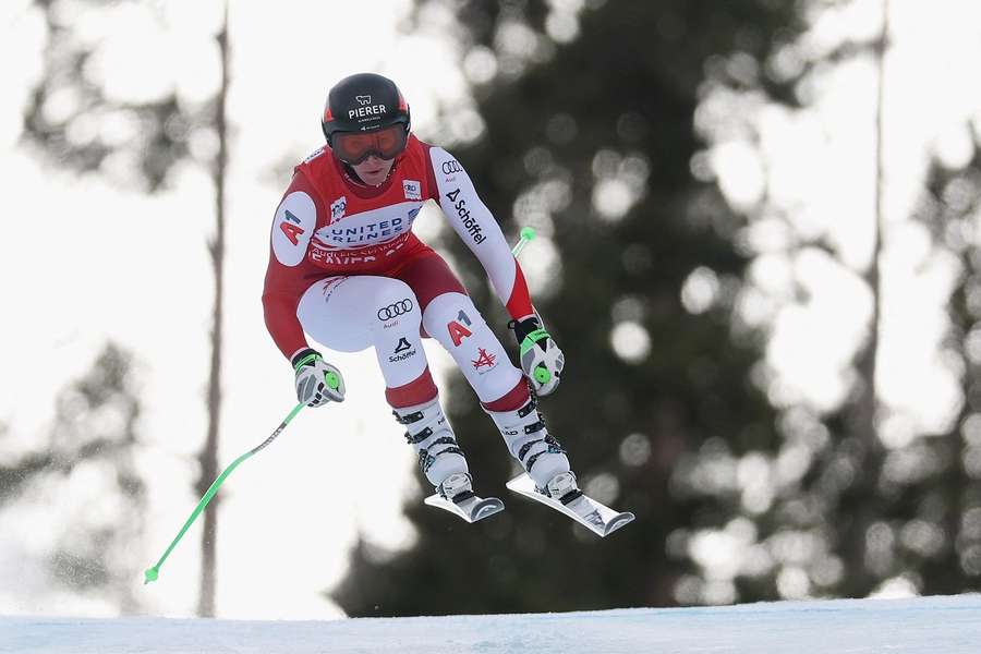 Shiffrin, en plena competición.