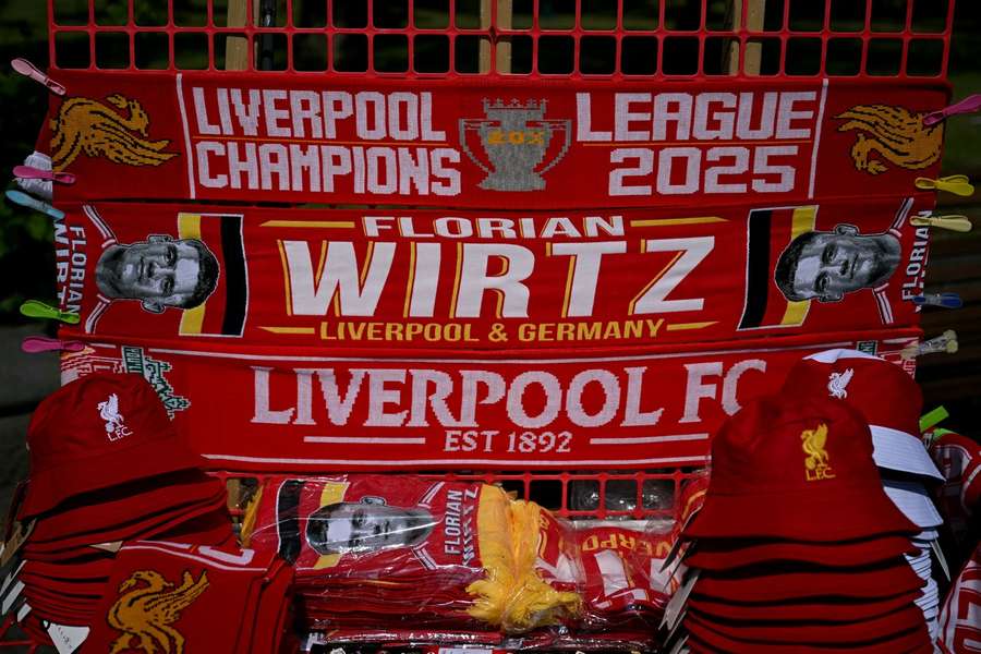 Wirtz é um dos reforços sonantes em Anfield