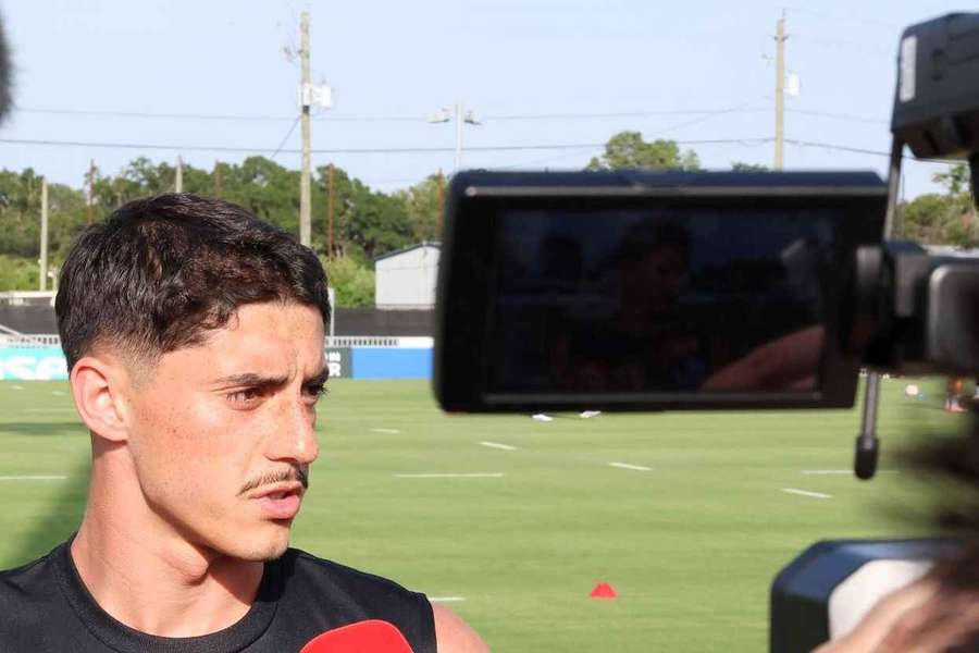 Tiago Gouveia estava entusiasmado pelo passo em frente na carreira
