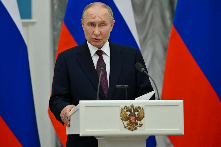 Vladimir Poutine à Moscou le 5 juillet.