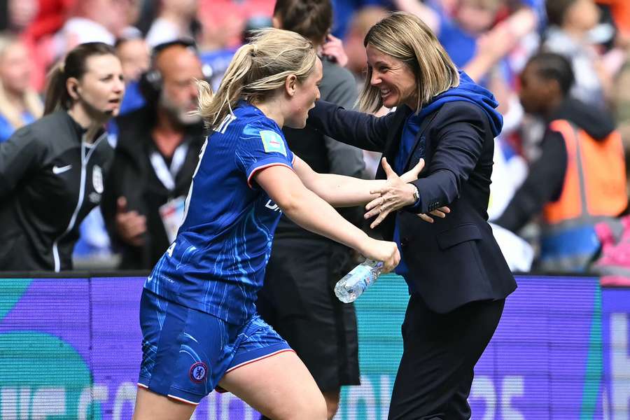 Bompastor et Erin Cuthbert ce dimanche.