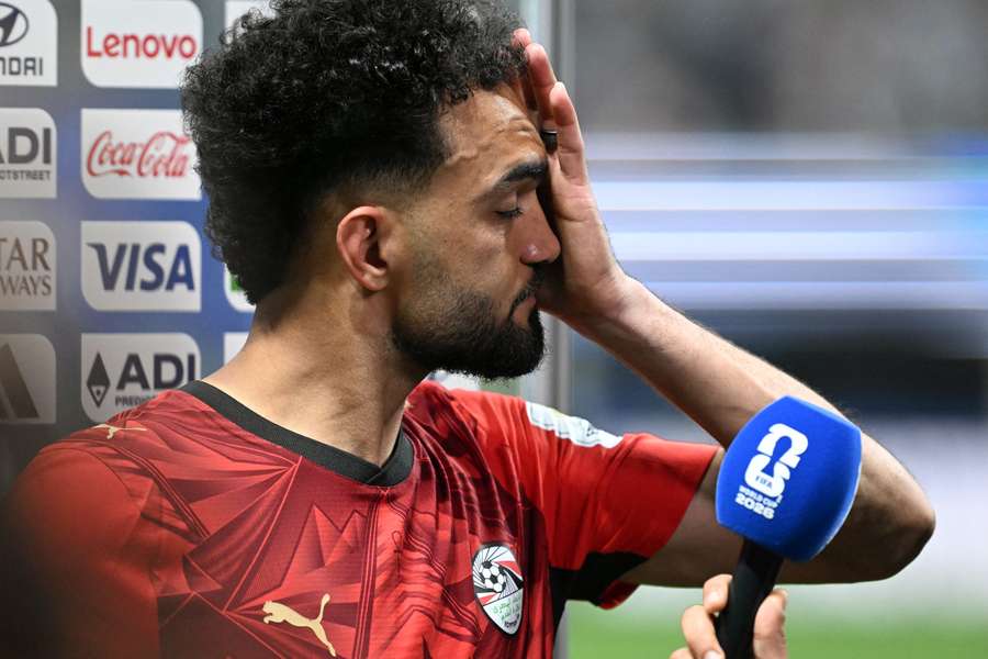 Egypt midfielder Mostafa Ziko was left in tears after a heart-breaking loss to Argentina Egypt midfielder Mostafa Ziko was left in tears after a heart-breaking loss to Argentina