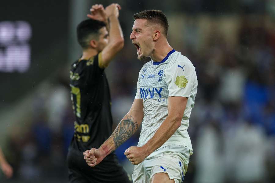 Milinkovic-Savic deixou tudo igual, determinando o empate 