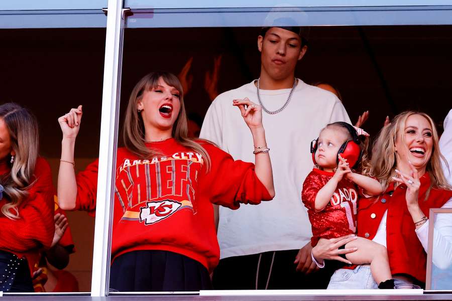 Taylor Swift has attended several Chiefs games