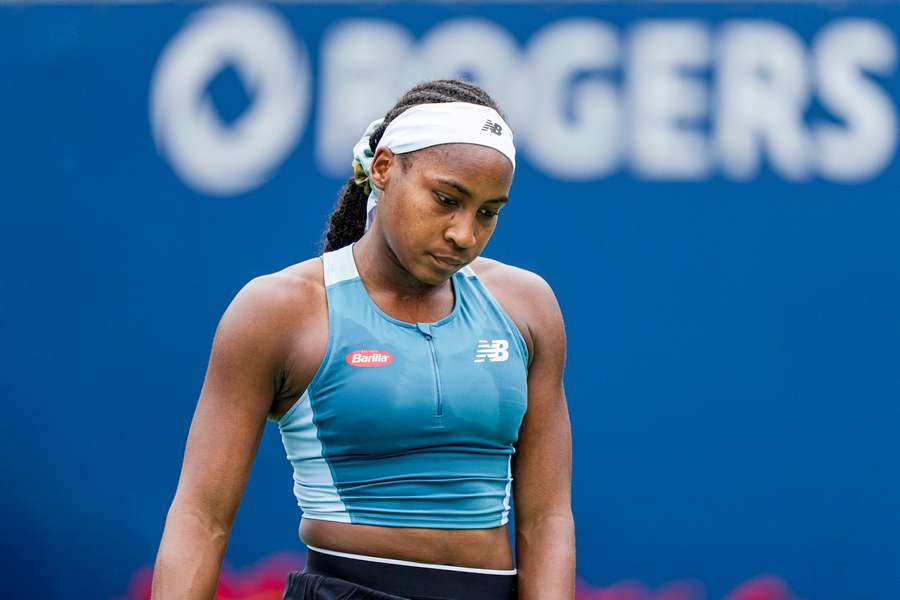 Coco Gauff prend la porte.