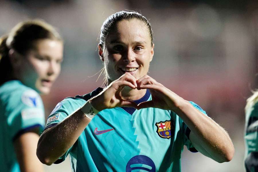 Ewa Pajor scored and assisted two more in the victory for Barcelona Ewa Pajor scored and assisted two more in the victory for Barcelona
