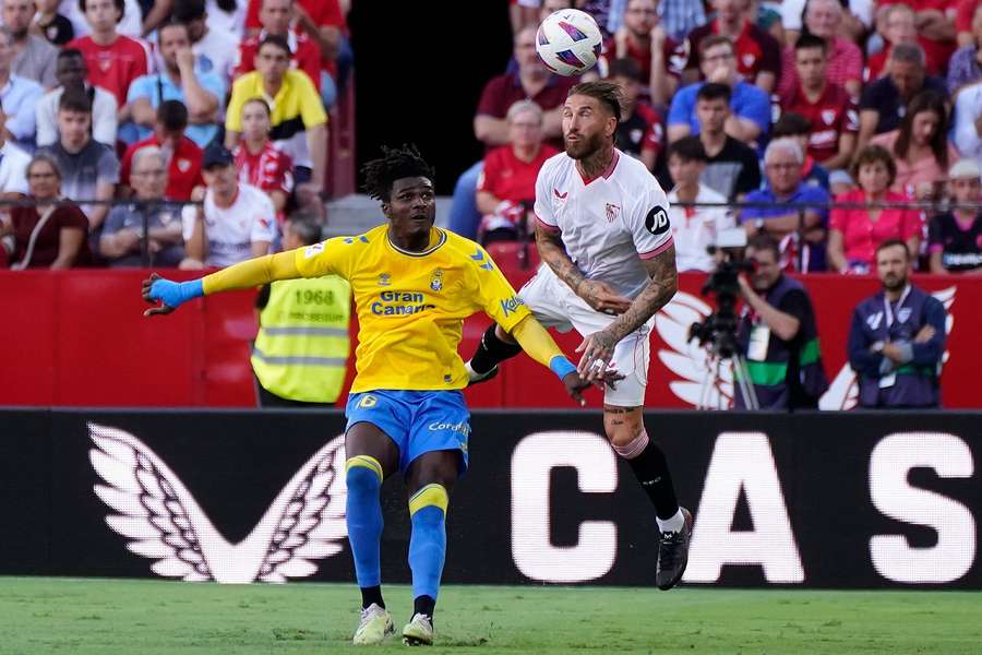 Ramos, titular contra la UD Las Palmas.