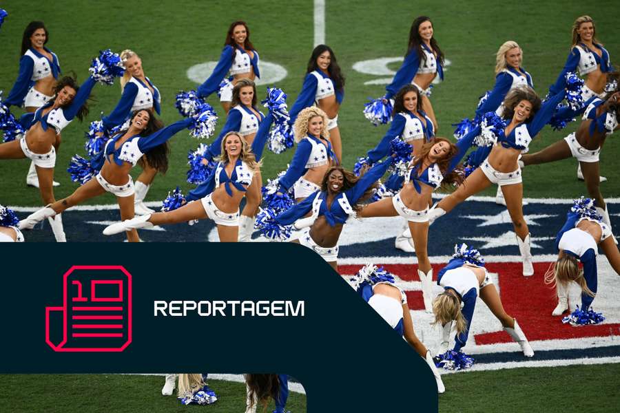 Cheerleders dos Cowboys receberam o carinho do público brasileiro no Maracanã Cheerleders dos Cowboys receberam o carinho do público brasileiro no Maracanã