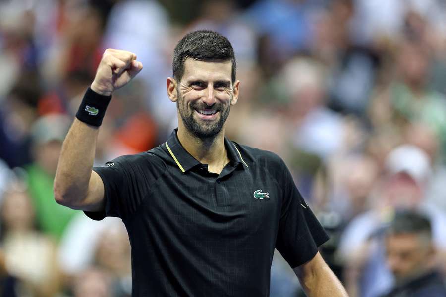 Djokovic está em busca do seu 25º título de Grand Slam