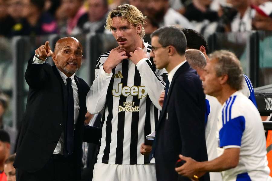 Spalletti e Woltemade Spalletti e Woltemade