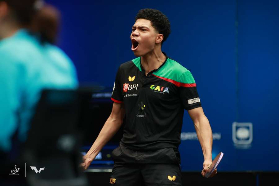 Tiago Abiodun garantiu as meias-finais no torneio de singulares e de pares masculinos