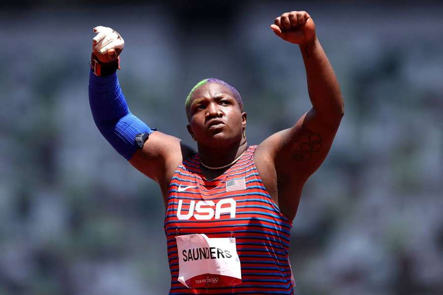 Tokyo shot put silver medallist Saunders banned for 'whereabouts' failure